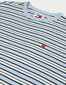 Tommy Hilfiger Badge Horizontal Stripe Cotton T-Shirt