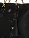 Tommy Hilfiger Grain Pebble Brielle Satchel Bag