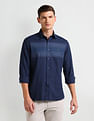 Arrow Sport Horizontal Striped Twill Shirt