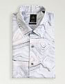 Arrow Newyork Slim Fit All Over Printed Shirt