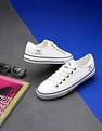 Flying Machine Men Round Toe Washed Cox 2.0 Sneakers