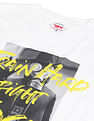 Flying Machine Pure Cotton Graphic Print T-Shirt