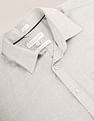 U.S. Polo Assn. Windowpane Check Linen Blend Shirt