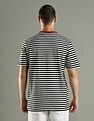 Tommy Hilfiger Striped Regular Fit Cotton T-Shirt