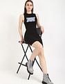 Tommy Hilfiger Cotton Crew Neck Bodycon Dress