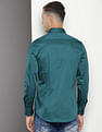 Calvin Klein Solid Satin Shirt