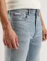 Calvin Klein Jeans Mid Wash Staright Fit Mid Rise Jeans