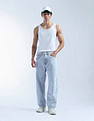 Flying Machine Cobain Loose Fit Mid Rise Jeans
