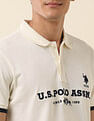 U.S. Polo Assn. Brand Embroidered Summer Splash Polo Shirt