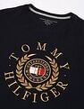 Tommy Hilfiger Embroidered Logo Regular-Fit Cotton T-Shirt