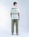 Flying Machine Mid Rise Relaxed Fit Joggers