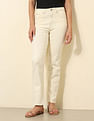 U.S. Polo Assn. Women High Rise Straight Fit Jeans