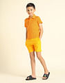 U.S. Polo Assn. Kids Boys Brand Appliqued Regular Fit Polo Shirt