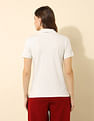 U.S. Polo Assn. Women Regular Fit Solid Polo Shirt
