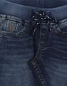 U.S. Polo Assn. Kids Elasticised Waist Relaxed Fit Jeans