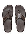 Arrow Men Brown Broad V-Strap Matthew Sandals