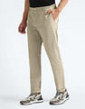 Flying Machine Slash Slim Tapered Fit Solid Chinos
