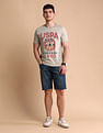U.S. Polo Assn. Denim Co. Graphic Printed Muscle Fit T-Shirt
