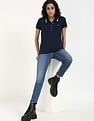Tommy Hilfiger Solid Slim-Fit Cotton Polo T-Shirt