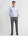 Arrow Plaid Checked Cotton Shirt