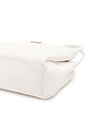 Tommy Hilfiger Solid White Pu Shoulder Bag