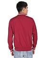 Flying Machine Solid Stand Collar Bomber Jacket