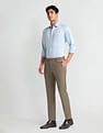 Arrow Tailored Fit Dobby Trousers