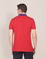 U.S. Polo Assn. Contrast Collar Solid Polo Shirt