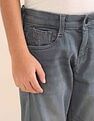 U.S. Polo Assn. Kids Boys Relaxed Fit Grey Jeans