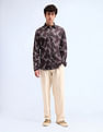 Flying Machine Slim Fit Floral Shirt