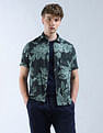Flying Machine Color Of Home Floral Printed Shirt
