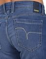Flying Machine Mid Rise Michael Slim Tapered Fit F-Lite Jeans