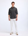 Flying Machine Textured Slim Fit Shirt