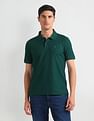 Arrow Sports Pure Cotton Textured Polo Shirt