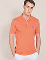 U.S. Polo Assn. Solid Pique Knit Polo Shirt