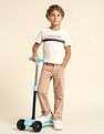 U.S. Polo Assn. Kids Boys Relaxed Fit Pink Jeans