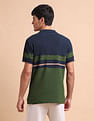 U.S. Polo Assn. Colourblocked Slim Fit Polo Shirt