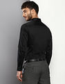 Calvin Klein Jeans Stretch Satin Solid Casual Shirt