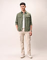 U.S. Polo Assn. Denim Co. Straight Fit Pure Cotton Shirt