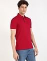 Tommy Hilfiger Solid Slim-Fit Cotton Polo Shirt