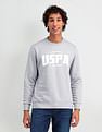 U.S. Polo Assn. Denim Co. Crew Neck Brand Printed Sweatshirt