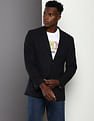 Tommy Hilfiger Solid Dobby Blazer
