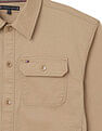 Tommy Hilfiger Kids Boys Regular Fit Solid Shirt