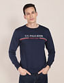 U.S. Polo Assn. Crew Neck Printed Logo Sweatshirt