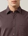 Arrow Sport Textured Pure Cotton Shirt