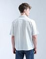 Flying Machine Textured Oversized Fit Digitopia Shirt