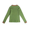 U.S. Polo Assn. Kids Girls Regular Fit Brand Printed Sweater