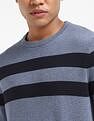 Tommy Hilfiger Striped Regular-Fit Cotton Sweater