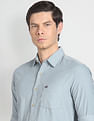 Arrow Sports Solid Corduroy Shirt
