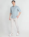 Arrow Sports Solid Corduroy Shirt